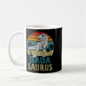 Dadasaurus T Rex Dinosaur Dada Saurus Familie Matc Koffiemok (Links)