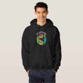 Dadasaurus T Rex Dinosaur Dada Saurus Hoodie (Voorkant volledig)