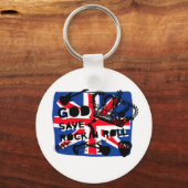 Dadawan God save Rock'n'Roll Sleutelhanger (Voorkant)