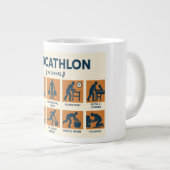 Dadcathlon Extra Grote Beker (Voorkant rechts)