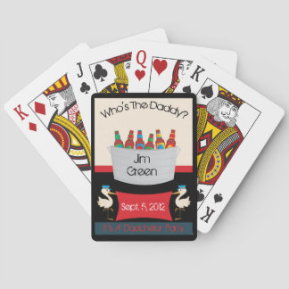 Dadchelor Party Favor-speelkaarten Pokerkaarten