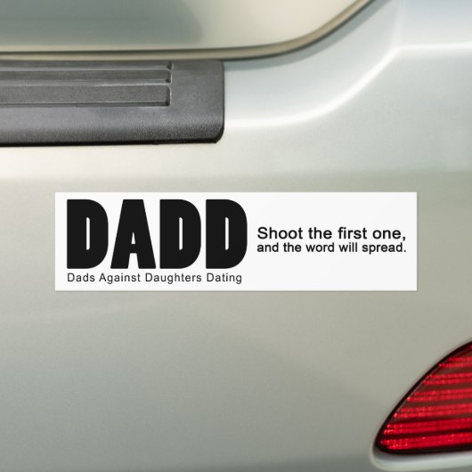 DADD BUMPERSTICKER (Op auto)
