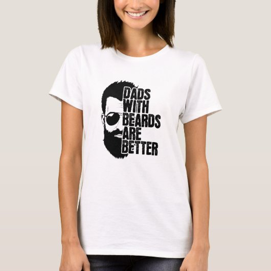 Daddies met loopvogels Dads met loopvogels zijn be T-shirt (Voorkant)