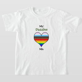 Daddies Rainbow Heart T-shirt