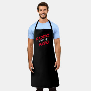 Daddio van de patiënt schort