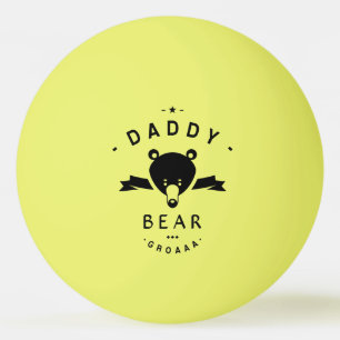 Daddy bear pingpongballen