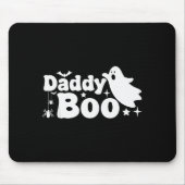 Daddy Boo Funny Ghost Halloween Family Matching Muismat (Voorkant)