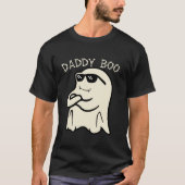 Daddy Boo Halloween Familie Matching Kostuum Ghost T-shirt (Voorkant)