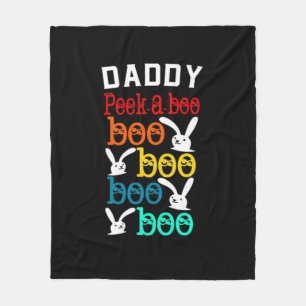 Daddy Bunny Game voor Men_s Nieuwigheid Fleece Deken