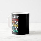 Daddy Bunny Game voor Men_s Nieuwigheid Koffiemok (Voorkant links)