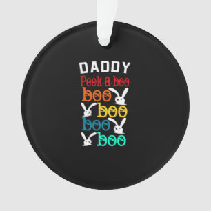 Daddy Bunny Game voor Men_s Nieuwigheid Ornament
