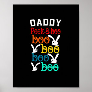 Daddy Bunny Game voor Men_s Nieuwigheid Poster