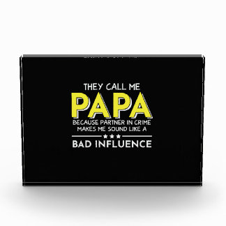 Daddy-cadeau Ze noemen me Papas Fotoblokken
