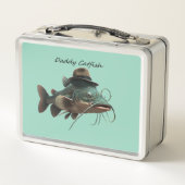 Daddy Catfish metalen lunchbox (Achterkant)
