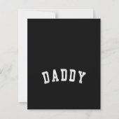 Daddy - Classic Bold Font Vaderdag Daddy (Achterkant)