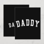 Daddy - Classic Bold Font Vaderdag Daddy (Voorkant / Achterkant)