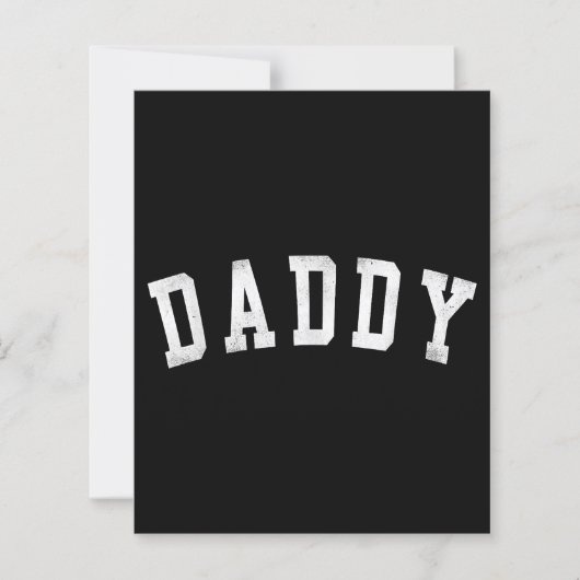 Daddy - Classic Bold Font Vaderdag Daddy (Voorkant)