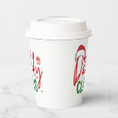 Daddy Claus Christmas Design-60094 Papieren Bekers (Links)