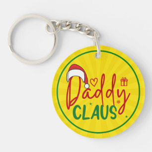 Daddy Claus Christmas Design-60094 Sleutelhanger