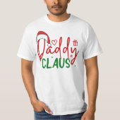 Daddy Claus Christmas Design-60094 T-shirt (Voorkant)