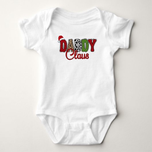 Daddy Claus Plaid Pattern-60095 Romper (Voorkant)