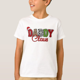 Daddy Claus Plaid Pattern-60095 T-shirt