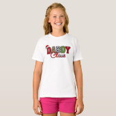 Daddy Claus Plaid Pattern-60095 T-shirt (Voorkant volledig)