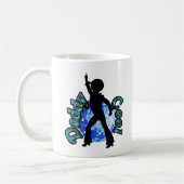 Daddy Cool Disco Dance Fête des pères café Mug (Gauche)