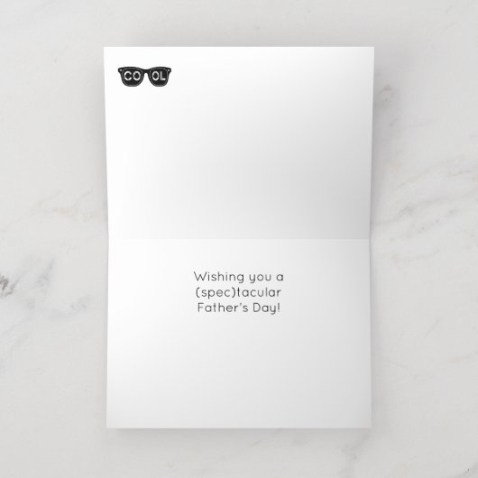 Daddy Cool Militaire Grappige Vaderdag Kaart (Binnenlaag)