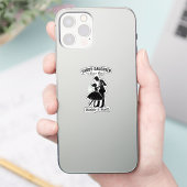 Daddy-Daughter Dance Team (4) T-shirt Sticker (Telefoon)
