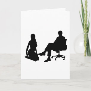 DADDY DOM D/s Cartes de voeux Kinky