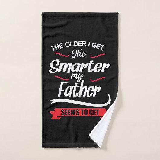 Daddy Don Le Plus Âgé Je Obtiens Le Plus Intellige (Serviette à main)