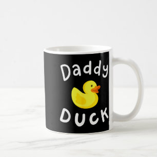 Daddy Duck Verjaardag Rubber Eend Liefhebber Famil Koffiemok