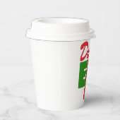 Daddy Elf Papieren Bekers (Rechts)