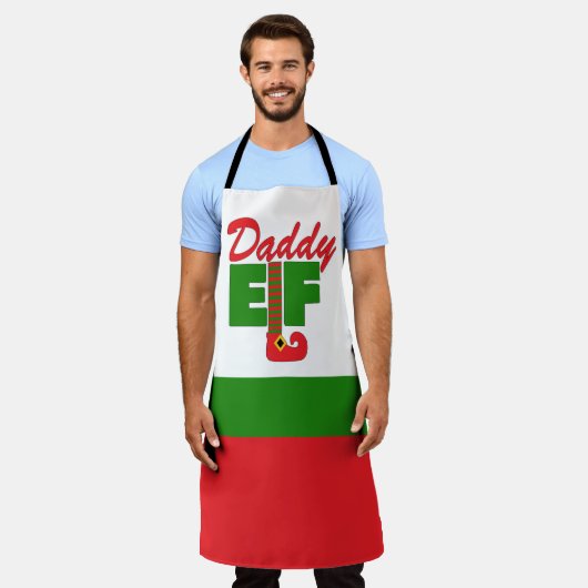 Daddy Elf Schort (Gedragen)