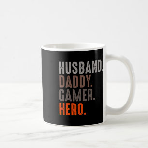 Daddy Gamer Hero - Esport Lover - Videospel Koffiemok