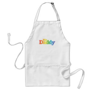 Daddy Gay Pride Standaard Schort