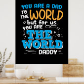Daddy Gift You Are Poster (Keuken)