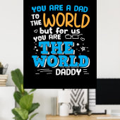 Daddy Gift You Are Poster (Thuiskantoor)