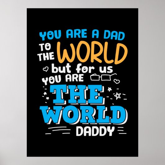 Daddy Gift You Are Poster (Voorkant)