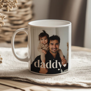 Daddy Heart - Eerste Vaderdag Foto Koffiemok