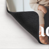 Daddy Heart - Eerste Vaderdag Foto Muismat (Hoek)