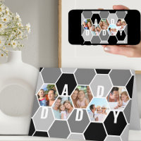 Daddy Honeycomb Photo Collage 5 Photo Birthday