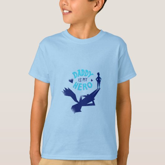 Daddy is my Hero T-shirt (Voorkant)