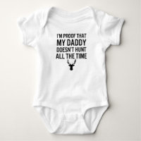 Daddy Jaagt Niet Altijd Baby Shirt