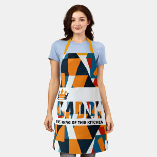 Daddy King Bauhaus Schort - Geometrisch Familiedes