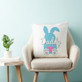 	Daddy Konijn Kussen – Pasen Geschenk voor Papa (Stoel)