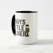 Daddy Little Soldier Mug (Devant gauche)