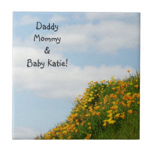 Daddy Mammy Nieuwe Baby cadeaus Aandenken cadeau d Tegeltje