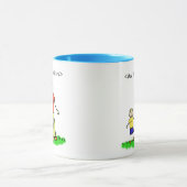 Daddy & Me Little Boy Mug (Nom Personnalisé) (Centre)